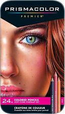 Prismacolor Premier Colored Pencils, Portrait Set, Soft Core, Adult Coloring, 24