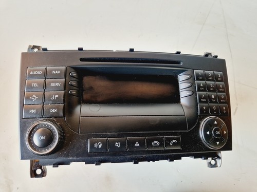 Mercedes w203 car radio head - mercedes,