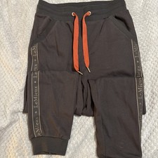 Le Mieux Fleece Lined Tracksuit Bottoms Size 12 Brand New Deep Chocolate Brown