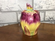 🌟Extremely Rare Royal Venton Art Deco Loretta Ware Lustre Honey/preserve Jar🌟