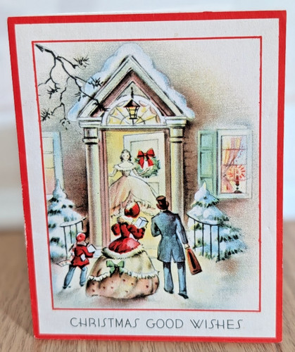 Vtg house crinoline lady - my,