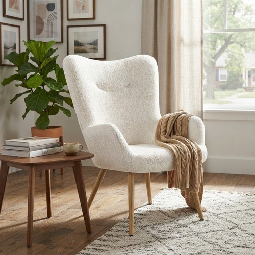 Versatile ivory tub chair with - chair,
