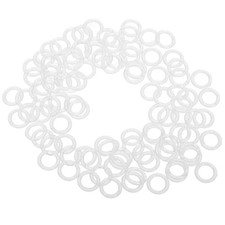  100pcs Blind Plastic Rings Roman Shade Hardware Accessories Round and Small