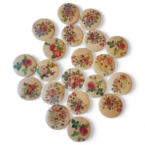 20mm size vintage - vintage, wooden
