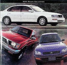 1996 Toyota Sales Catalog