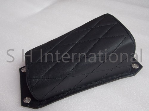 Genuine leather pillion pad - genuine,