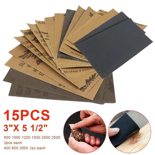 Pcs sandpaper sheets - pcs,