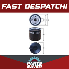Oil Filter OC21 Mahle 7884256 7965051 7973235 7973429 7984256 72014397 79930942