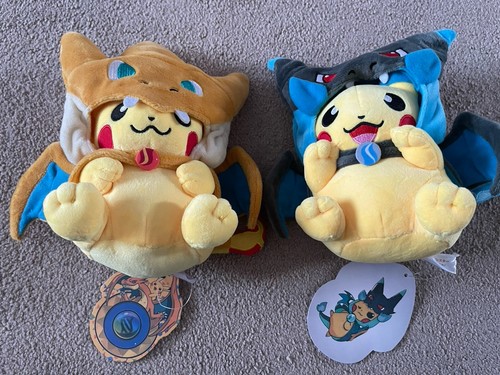 New pikachu charizard hat soft - new,