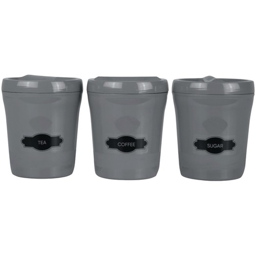 Grey plastic tea - grey,