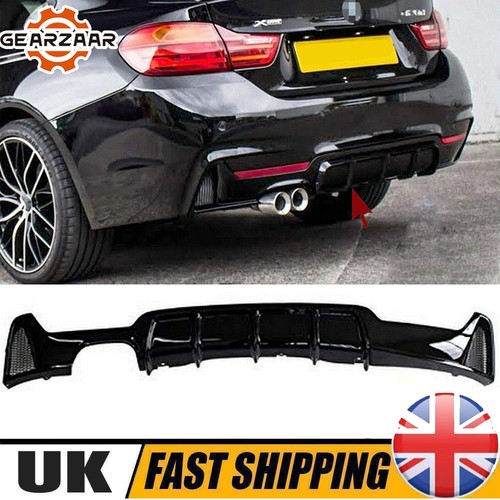 Rear bumper lip - diffuser, for