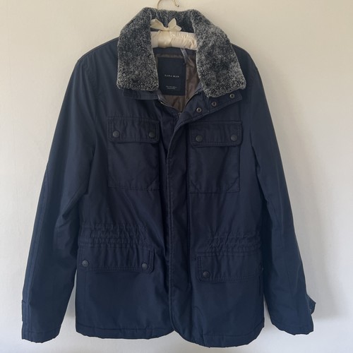 Men large zara dark navy - men’s,