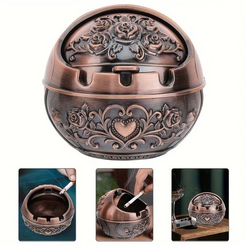 Ashtray metal cigarette - ashtray,