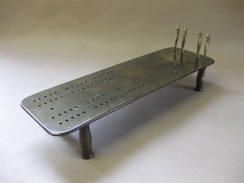 Vintage antique footed brass - footed,