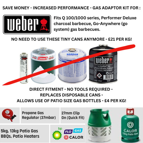 Weber adapter kit - weber, bbq