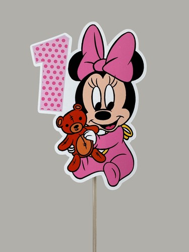 Minnie mouse cake topper - mouse,