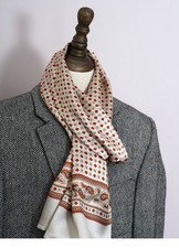 New Men's 100 Silk Paisley