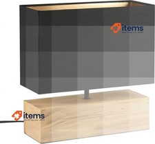 RL LIVE YOUR LIGHT Reality Leuchten Woody R50181080 Table Lamp Matt Black/Gold