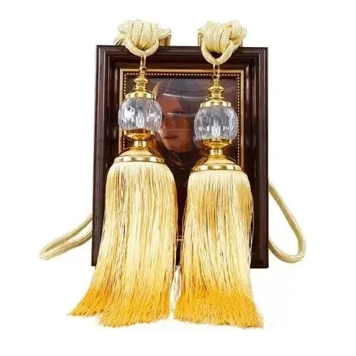 Curtain tieback tassel - curtain,