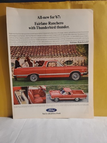 Advertisement 1957 ford - advertisement,