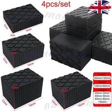 4x Ramp Jacking Rubber Blocks
