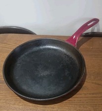 AGA Cast Iron Frying Pan 24cm Red Vintage
