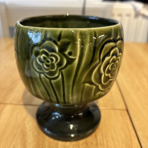 Sylvac 4830 green jardiniere - green,