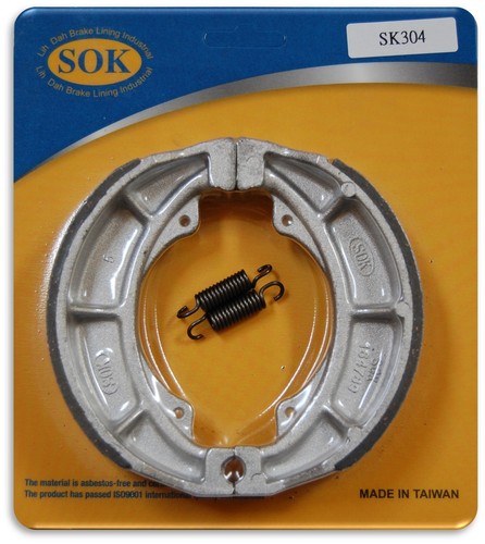 Front brake shoes springs fit - front,