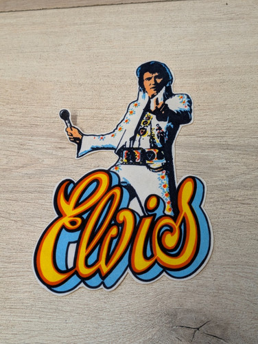 Vintage elvis presley sticker - vintage,