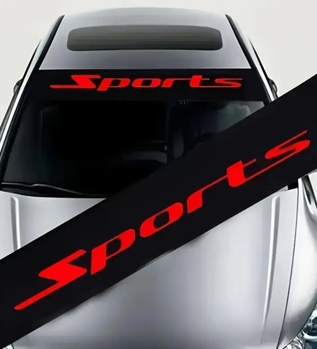 Sports red jdm - red, windscreen