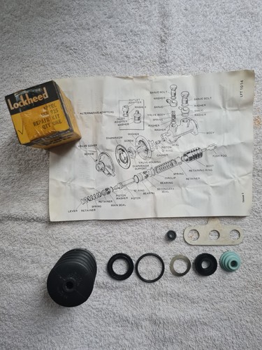 Lockheed brake master cylinder - lockheed,