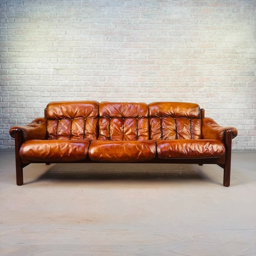 Long vintage swedish - long, tan