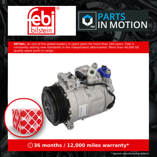 Air con compressor fits - air,