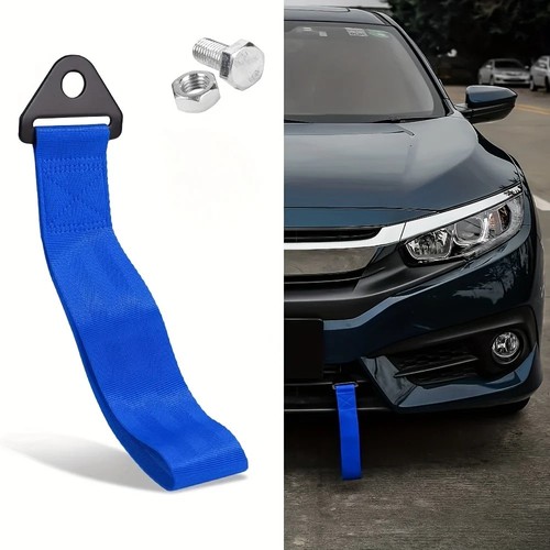 High strength car tow strap - high,