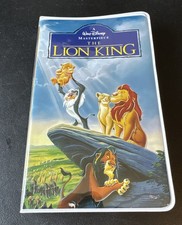 Disney The Lion King VHS case