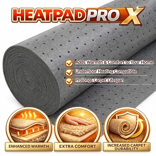 Heat pad pro carpet - x, underlay