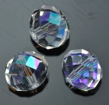 Clear AB Czech Crystal Glass