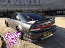 !! SALE !!! Rear spliter to OEM bumper Vertex style for Nissan 200sx S13 Rare