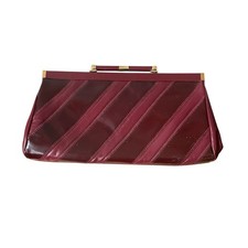 Vintage Burgundy Leather