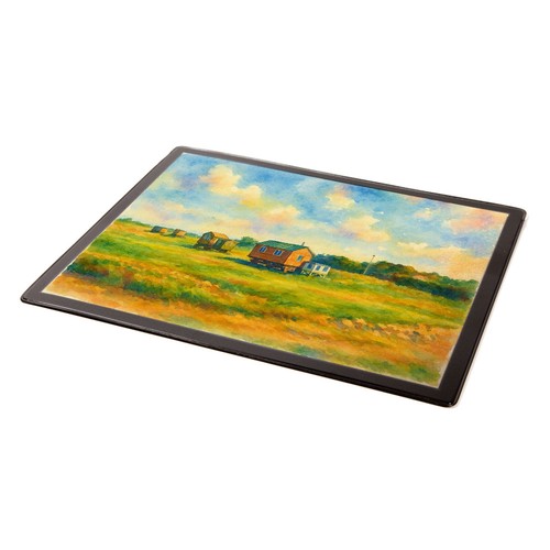 Mouse mat caravans golden - caravans,,