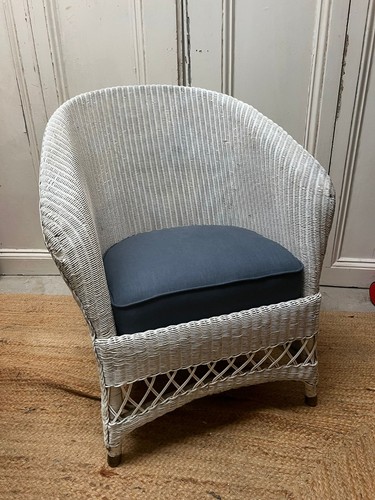 Lloyd loom vintage armchair - loom,