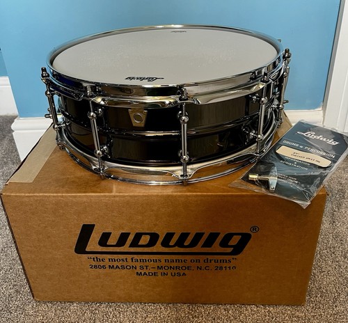 Ludwig black beauty - black, snare