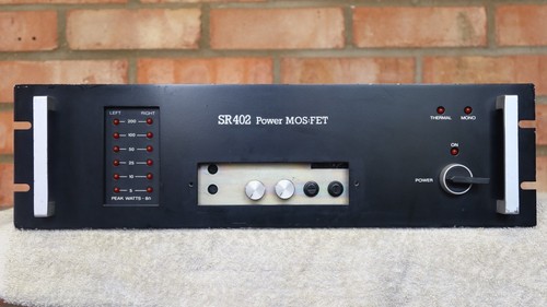 Sr402 power mosfet amplifier - amplifier,