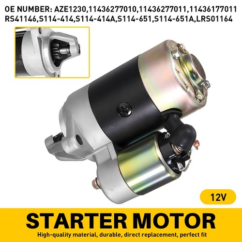 Starter motor 12v 4kw - starter, 8