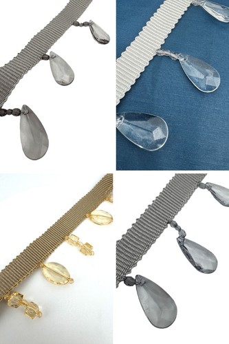 Beaded decorative trim - , dew