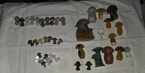 Natural mixed gemstone - gemstone, carved