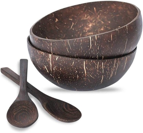 Premium polished coconut bowls - premium,