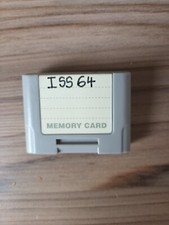 N64 Memory Card Nintendo 64, Pal, Grey Colour