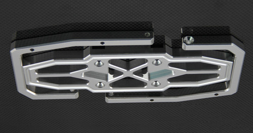 Cnc aluminum rear fender - aluminum,