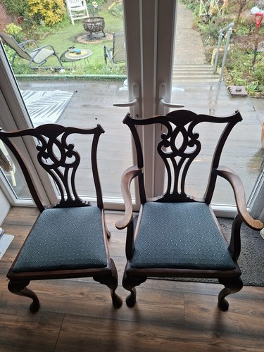 Chippingdale chairs set 2 - chairs,